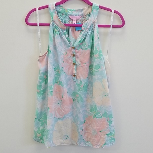 Lilly Pulitzer Tops - Lilly Pulitzer sleeveless print top